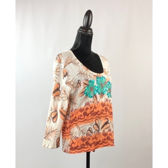 Women’s A.D.Originals‎ Print Blouse - Picture 4 of 9